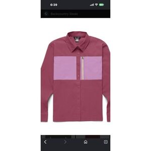 Cotopaxi Sumaco Long Sleeve SunShirt  Stretch Outdoor Med (J)